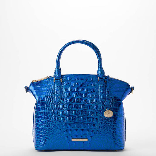 Brahmin Melbourne Collection Duxbury Satchel, Cobalt Potion