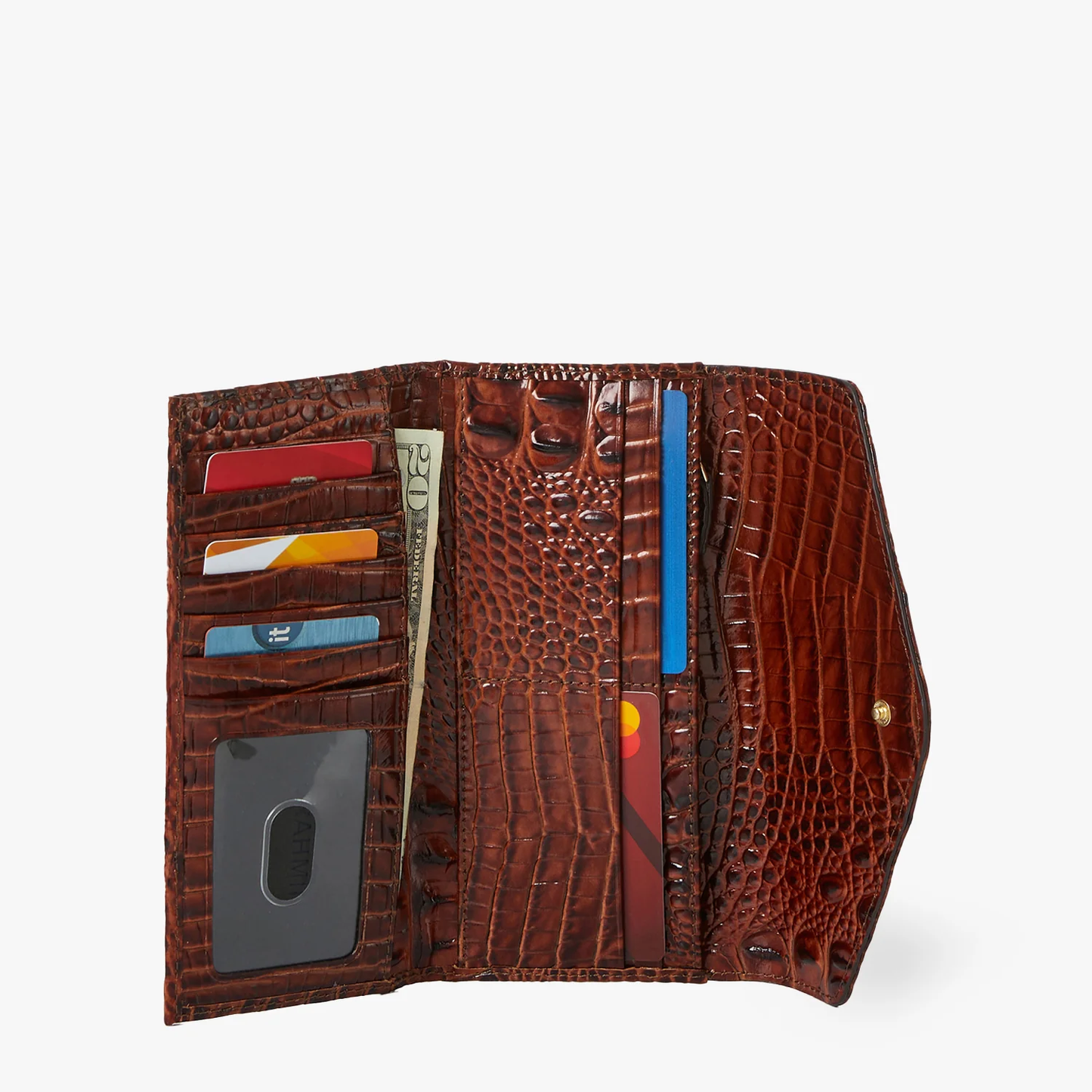 Brahmin Melbourne Collection Veronica Wallet, Brindle