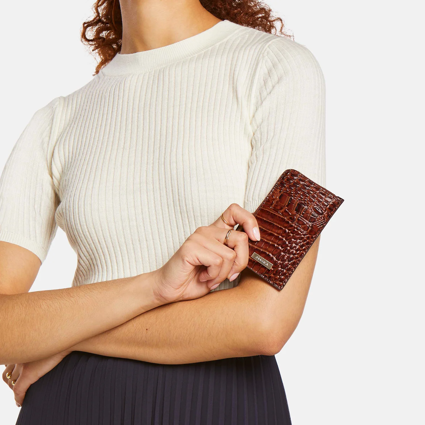 Brahmin Melbourne Collection Lennon Wallet, Ganache Ombre